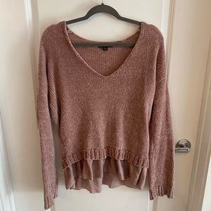 Pink American eagle sweater